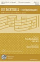 Die Nachtigall SAB choral sheet music cover